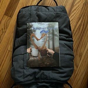 AN weighted blanket 12lbs, twin size